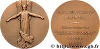 FRANKREICH Médaille, Union industrielle et maritime, Cargo à MER ET MARINE : PAQUEBOTS, NAVIRES, BATEAUX 1956 (58,5mm, 96,38g, 12h) -