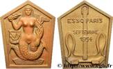 FRANKREICH Fonte, ESSO Paris MER ET MARINE : PAQUEBOTS, NAVIRES, BATEAUX 1954 (105mm, 317,71g, 12h) -