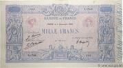 FRANKREICH 1000 Francs BLEU ET ROSE FRANKREICH 1000 Francs BLEU ET ROSE 1924 S -
