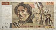 FRANKREICH 100 Francs DELACROIX modifié FRANKREICH 100 Francs DELACROIX modifié 1988 fS -