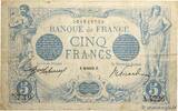 FRANKREICH 5 Francs BLEU FRANKREICH 5 Francs BLEU 1915 S -