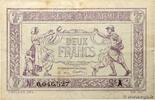 FRANKREICH 2 Francs TRÉSORERIE AUX ARMÉES FRANKREICH 2 Francs TRÉSORERIE AUX ARMÉES 1917 fVZ -
