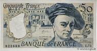 FRANKREICH 50 Francs QUENTIN DE LA TOUR FRANKREICH 50 Francs QUENTIN DE LA TOUR 1992 ST -