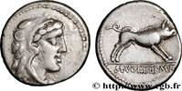 THE REPUBLIC (280 BC to 27 BC) Denier VOLTEIA Rome 78 AC. (16,5mm, 4,02g, 6h) -