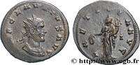 THE MILITARY CRISIS(235 AD to 284 AD) Antoninien CLAUDIUS II GOTHICUS Siscia 269 (20mm, 3,32g, 5h) -