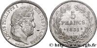 FRANKREICH 5 francs Ier type Domard, tranche en relief LUDWIG PHILIPP I Paris 1831 (37mm, 24,81g, 6h) -
