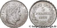 FRANKREICH 5 francs IIe type Domard LUDWIG PHILIPP I Rouen 1838 (37mm, 25,00g, 6h) -