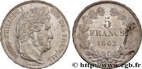 FRANKREICH 5 francs IIe type Domard LUDWIG PHILIPP I Lille 1842 (37mm, 24,92g, 6h) -