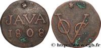 1 Duit “LN” initiales de Louis Napoléon roi de Hol 1808 NIEDERLÄNDISCH-INDIEN NIEDERLÄNDISCH-INDIEN Harderwijk 1808 (20mm, 2,70g, 12h) fSS