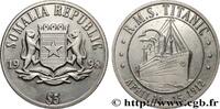 SOMALIA 5 Dollars Titanic SOMALIA 1998 (39mm, 26,55g, 12h) -