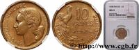 FRANKREICH 10 francs Guiraud VIERTE FRANZOSISCHE REPUBLIK 1958 (20mm, 3g, 6h) -