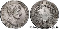 FRANKREICH 1 franc Bonaparte Premier Consul FRANZOSISCHES KONSULAT Lyon 1804 (23mm, 4,95g, 6h) -