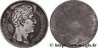 FRANKREICH Épreuve uniface d’avers de 40 francs par Gatteaux KARL X Paris n.d. (26,03mm, 5,64g, h) -