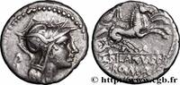 THE REPUBLIC (280 BC to 27 BC) Denier IUNIA Rome 91 AC. (17mm, 3,98g, 7h) -