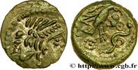 FRANKREICH Bronze “à l’aigle et au serpent” GALLIEN - CARNUTES (Region die Beauce) Chartres (28) c. avant 52 AC. (16mm, 2,78g, 4h) -