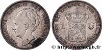 NIEDERLANDE 1 Gulden Wilhelmina NIEDERLANDE Utrecht 1923 (28mm, 10,01g, 6h) -