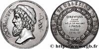 FRANKREICH Médaille, Thèse de médecine MÉDECINE - ACADÉMIES, FACULTÉS, UNIVERSITÉS ET ÉCOLES 1936-1937 (49,5mm, 61,76g, 12h) -