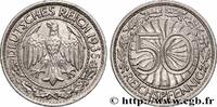 DEUTSCHLAND 50 Reichspfennig aigle héraldique DEUTSCHLAND Karlsruhe 1935 (20mm, 3,45g, 12h) -