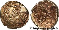 FRANKREICH Statère à l'œil, classe III GALLIEN - BELGICA - SUESSIONES (Region die Soissons) Soissons (02) c. 60-50 AC. (17,5mm, 6,02g, 9h) -