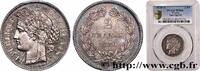 FRANKREICH 2 francs Cérès, sans légende GOUVERNEMENT DE LA DÉFENSE NATIONALE Paris 1870 (27mm, 10g, 6h) -