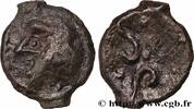 FRANKREICH Potin aux trois volutes, “type de Pommiers” à la t SUESSIONES, Unspecified Ier siècle avant J.-C. (20mm, 3,87g, h) -