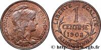 FRANKREICH 1 centime Daniel-Dupuis DRITTE FRANZOSISCHE REPUBLIK Paris 1908 (15mm, 1,00g, 6h) -