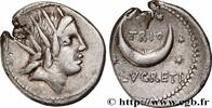 THE REPUBLIC (280 BC to 27 BC) Denier LUCRETIA Rome 76 AC. (19mm, 3,58g, 3h) -