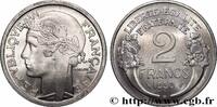 FRANKREICH 2 francs Morlon, aluminium VIERTE FRANZOSISCHE REPUBLIK Beaumont-Le-Roger 1950 (26,96mm, 2,20g, 6h) -
