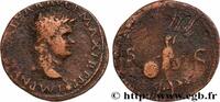 THE JULIO-CLAUDIANS (27 BC to 69 AD) As NERO Lyon 66 (28mm, 9,28g, 6h) -