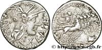 THE REPUBLIC (280 BC to 27 BC) Denier FABIA 124 AC. (18mm, 3,93g, 7h )