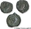 Lot de 3 potins au sanglier enseigne GALLIA - AULERCI EBUROVICES (Area of Évreux) c. 60-50 AC. (mm, g, h )