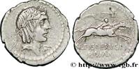 THE REPUBLIC (280 BC to 27 BC) Denier CALPURNIUS 90 AC. (19,5mm, 3,87g, 1h )