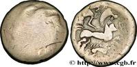Statère d’électrum au sanglier GALLIA - BAÏOCASSES (Area of Bayeux) IIe - Ier siècles AC. (19,5mm, 6,55g, 1h )