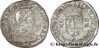 FRANKREICH Teston du Dauphiné à la tête nue CHARLES IX. COINAGE AT THE NAME OF HENRY II Grenoble 1561 (29,5mm, 9,12g, 6h) -