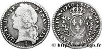 FRANKREICH Vingtième d'écu aux branches d’olivier, tête ceint LOUIS XV THE WELL-BELOVED Lille 1750 (17,9mm, 1,36g, 6h) -