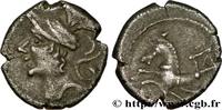 Denier à l’hippocampe, tête à gauche GALLIA - ALLOBROGES (Area of the Dauphiny) Ier siècle avant J.-C. (14mm, 2,27g,