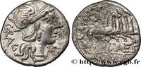 THE REPUBLIC (280 BC to 27 BC) Denier ANTESTIA 136 AC. (18mm, 3,43g, 12h )