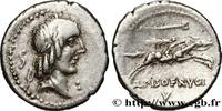 THE REPUBLIC (280 BC to 27 BC) Denier CALPURNIUS 90 AC. (19,5mm, 3,84g, 12h )