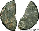 THE JULIO-CLAUDIANS (27 BC to 69 AD) Dupondius COL NEM (as), coupé NEMAUSUS - NIMES - AUGUSTUS and AGRIPPA c. 10-14 AD. (25mm, 5,77g, 11h )