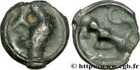 Potin “à la tête diabolique” TURONES (Area of Touraine) c. 80-50 AC. (15,5mm, 2,08g, 9h )