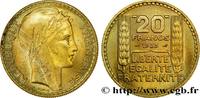 FRANKREICH Essai de 20 francs Turin en bronze-aluminium DRITTE FRANZOSISCHE REPUBLIK Paris 1929 (35,01mm, 17,79g, 6h) -