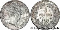 FRANKREICH 5 francs type Tiolier avec le I, tranche en creux LUDWIG PHILIPP I Nantes 1830 (37mm, 24,68g, 6h) -