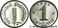 1 centime Épi V REPUBLIC 1986 (15mm, 1,65g, 6h )