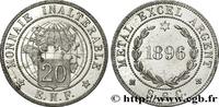 FRANKREICH Essai au module de 20 francs DRITTE FRANZOSISCHE REPUBLIK 1896 (35,04mm, 17,03g, 12h) -