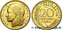 Essai du concours de 20 centimes par Die V REPUBLIC 1961 (23,5mm, 3,99g, 6h )