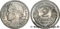 FRANKREICH Essai de 2 francs Morlon, aluminium, poids très lo ETAT FRANÇAIS Paris 1941 (27,03mm, 3,07g, 6h) -
