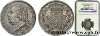 FRANKREICH 1 franc Louis XVIII LUDWIG XVIII Paris 1824 (23mm, 5g, 6h) -