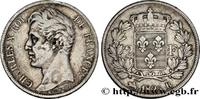 FRANKREICH 2 francs Charles X KARL X Rouen 1825 (27mm, 10g, 6h) -