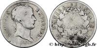 FRANKREICH 2 francs Napoléon Ier tête laurée, Empire français GESCHICHTE FRANKREICHS La Rochelle 1810 (27mm, 10g, 6h) -