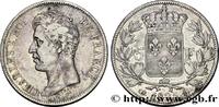 FRANKREICH 5 francs Charles X, 1er type KARL X Bayonne 1825 (37mm, 25g, 6h) -